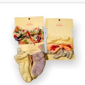 Baby girl bundle bows and socks
